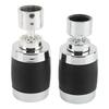 2pcs Faucet Aerator 3 Modes 360 Degree Rotating Splash Filter Faucet Extender for Kitchen Black