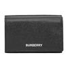 Folded Grain Leather Wallet Men Wallet Black 80174551