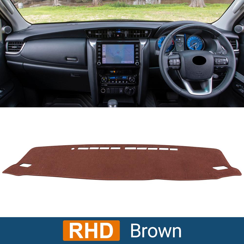 For Toyota Fortuner AN150 AN160 2015-2018      2024 Car Dashboard Cover Trument Panel Non-slip Pad Mat