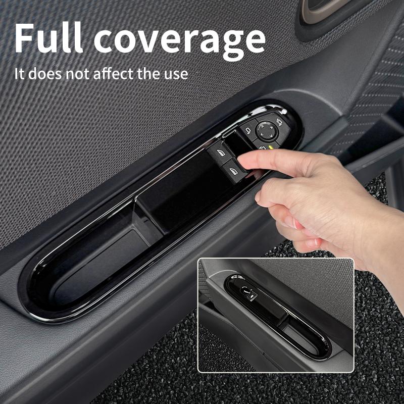 2PCS Car Window Lift Panel Decorative Shell For BWM Mini Cooper S JCW F66 F67 Cabrio 2025 Car Interior Decoration Accessories