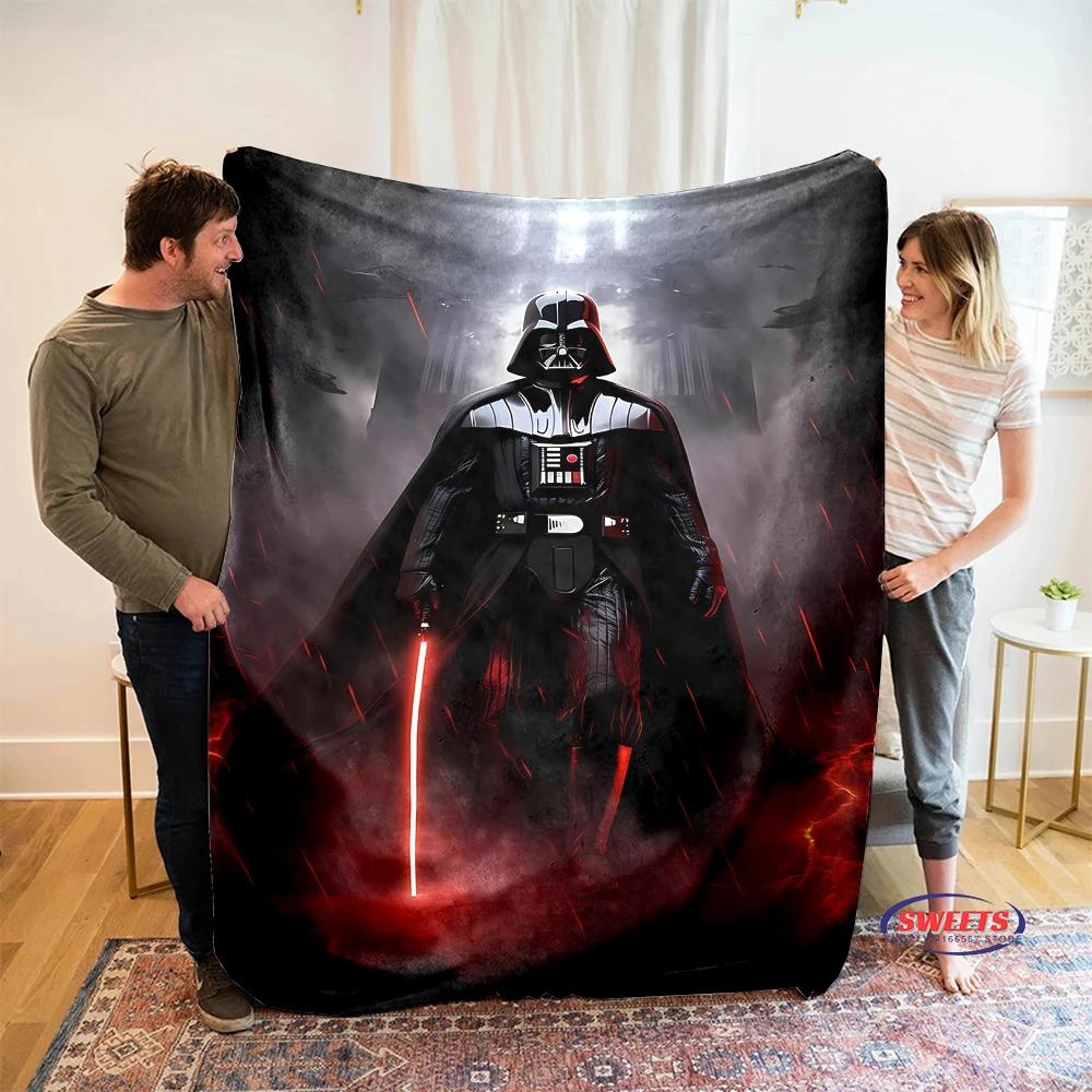 3D Printing Darth Vader Blanket,Warm and Cozy Flannel Blanket,Sofa Bedroom Office Leisure Nap Cover Blanket,Children's Nice Gift