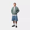 Carhartt WIP SS25 Detroit Jacket Classic Logo Solid Color Comfortable Zip Collar Long Sleeve Detroit Jacket Men Jackets I034819-2R8-4O