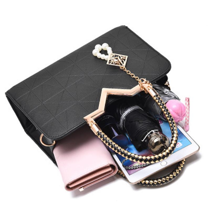 Women's PU leather bag crossbody bag large capacity shoulder bag travel shopping luxury design fashion