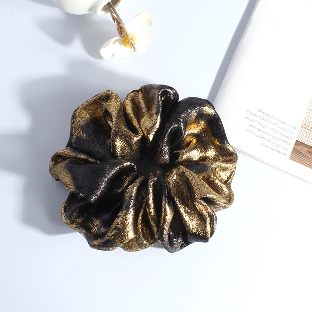 Vintage High-Elastic Korean Hairband and Scrunchie Set