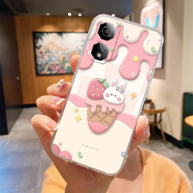 Clear Phone Case For ZTE nubia Neo 2 Cool Popular Soft For Nubia Neo2 5G TPU Silicone Phone Cover Z2352N Transparent Protector