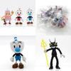 Handgefertigte Cuphead Kuchen Dekoration Ornamente 6er Set