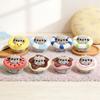 Plush Cat Keychain With Sweet Donut Ring For Kids And Collectors