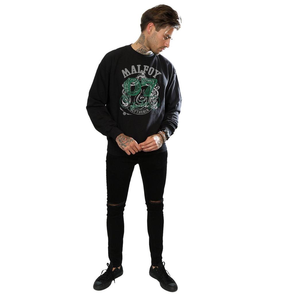 Harry Potter Mens Seeker Draco Malfoy Sweatshirt