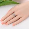 Authentic Copper Metal Metal Ring Romantic Love Special Mother's Day Series Zircon Heart Ring Elegant Exquisite Party High Quality Fine Jewelry