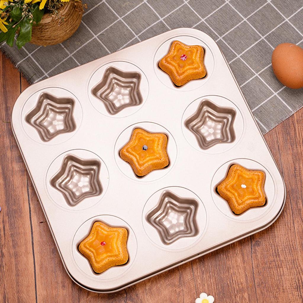 Všestranná forma na pečení dortů Snadno vyjímatelné formy na dorty Formy na pečení ve tvaru hvězdy Vhodné pro domácí kuchyně a cukrárny