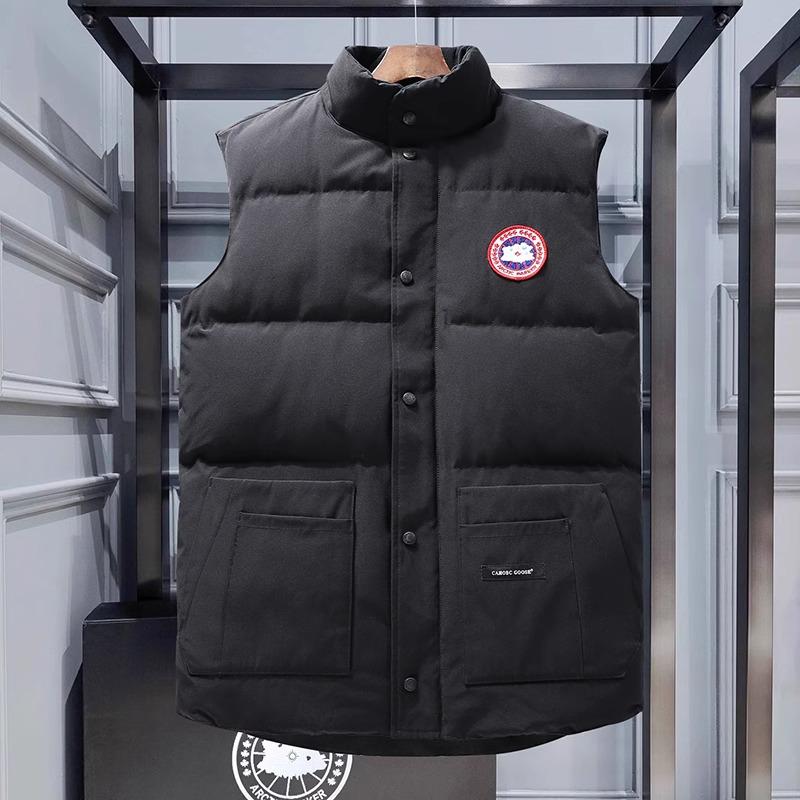 2025 Unisex Lockerer Schnitt Koreanischer Stil Herbst/Winter Daunen Arbeitsweste