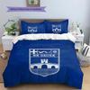 NK Osijek  Pattern Bedding Quilt Set  Home Decoration  Gift (1 * duvet cover + 2 * pillowcase  without core)