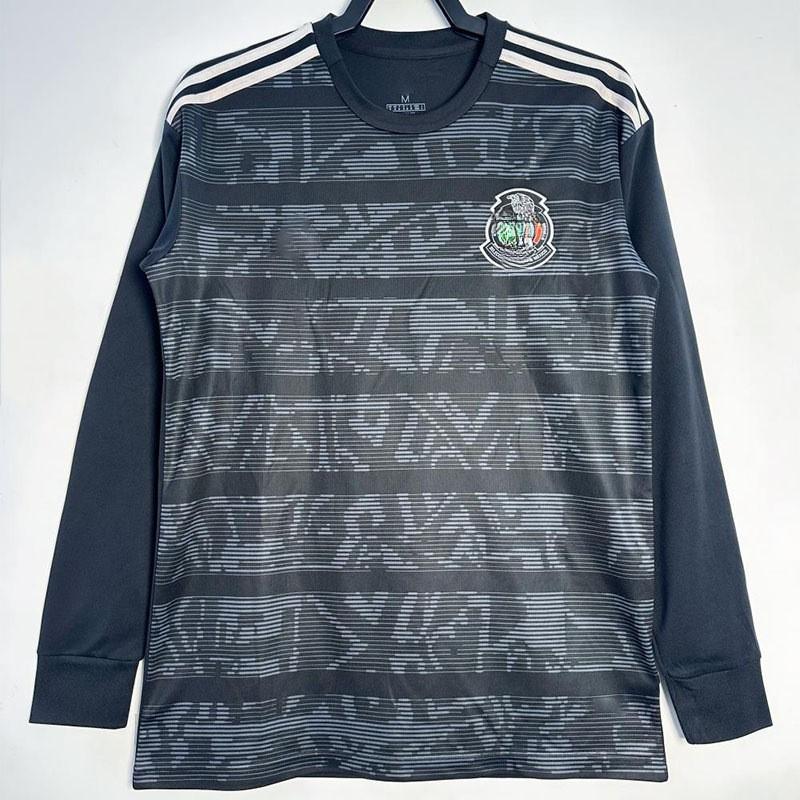 Long Sleeve Retro Football Jersey Men Classic Club National Team Style Sports Training Wear