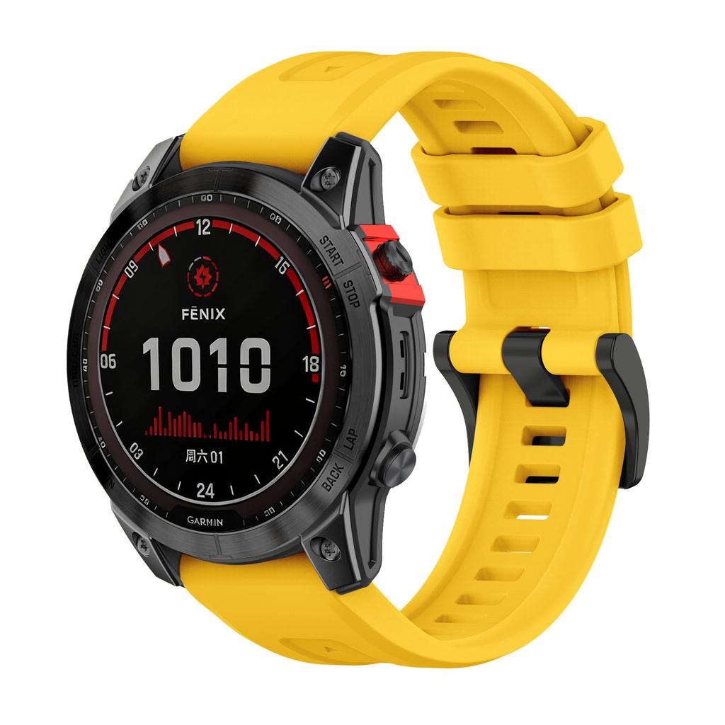 20/22/26 Uhrarmband für Garmin Fenix 8 7X 7 6 Fenix E Enduro/3/2 Epix Pro Silikonarmband Easyfit Armband für Descent G2