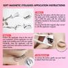 No Glue Required Manga Lashes Repeatedly Magnetic False Eyelashes Wispy Lashes  Women