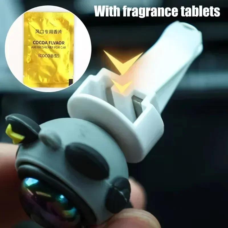 Niedliche Astronautenfiguren Ornamente Dekoration Auto Aromatherapie Lufterfrischer Luftauslass Duft Innenraum Parfüm Diffusor