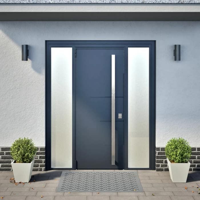 VidaXL Planters 2 Pcs White 30x30x30 Cm Steel, Outdoor Planter, Flower Box, Garden Box, Planter of 851041