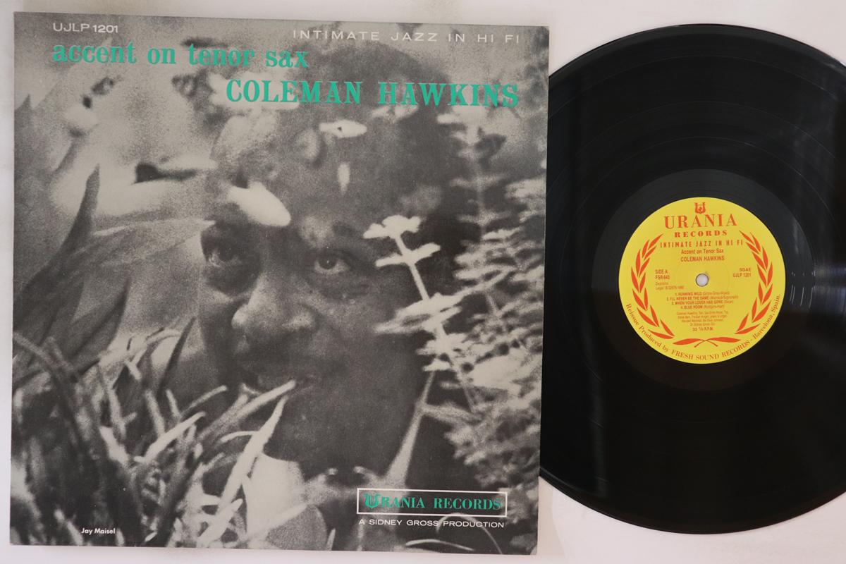 

LP Record COLEMAN HAWKINS Accent On Tenor Sax FSR643 FRESH SOUND 1988 Spain Jazz Used
