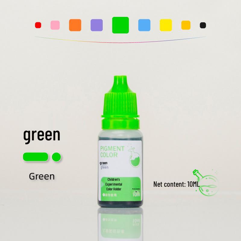 10ml Kids' Science Experiment Water-Soluble Pigment for Slime, Playdough, and DIY Soap.