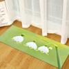 Fresh Entrance Door Mat Bathroom Absorbent Floor Mat Bedroom Living Room Bedside Blanket Carpet
