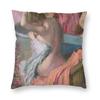 Edgar Degas Ballerina On Pointe Dancer Cushion Cover Impressionism Artist Oil Painting Throw Pillow Case Home Decor Pillowcase