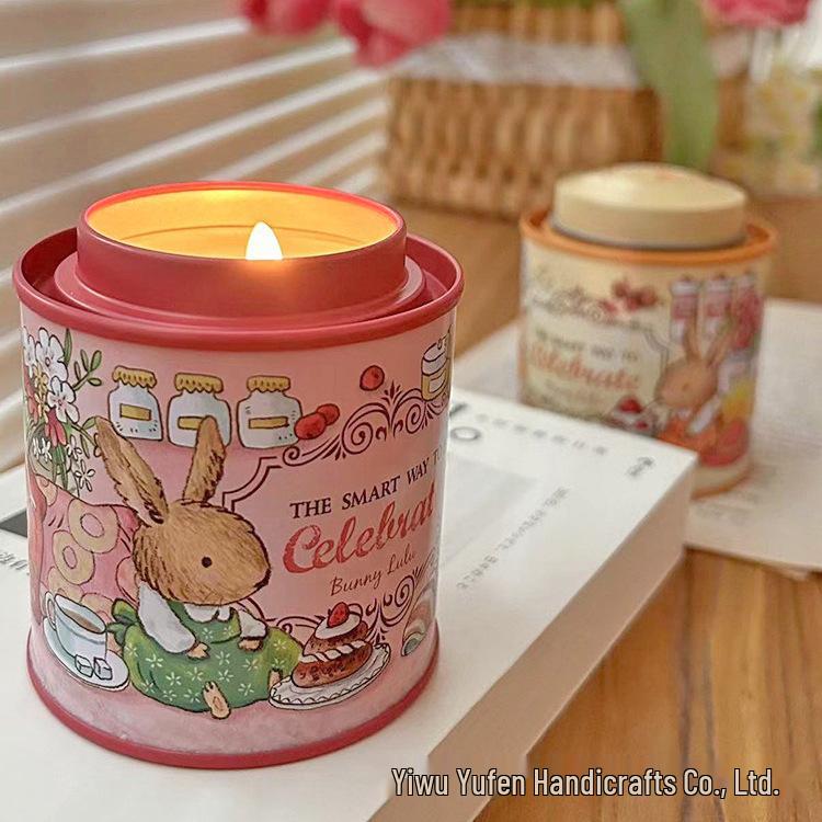 Mori Style Scented Soy Candles Gift Box - Long-Lasting Fragrance for Girls' Birthdays and High-End Bedroom Decor