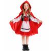 Kostium Halloweenowy Dziewczynki Czerwony Kapturek Strój do Występu Dzieci Taniec