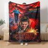 Stranger Things Customize Your Name Blanket Multi-purpose Customizable Blanket Warmthful Decor Throw For Bedding Office Couch Chair