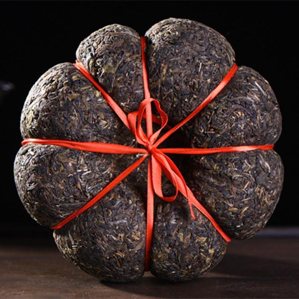 Pu-erh Tea 1000g Yunnan 2013 Aged Tree Gourd Raw Puer
