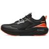 361 Popping Foam Low Top Running Shoes Men's Black Orange ETPU Technology 672132243