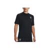 Under Armour Armour Logo Printed Training T-Shirt Men Tops Black 1372607-001