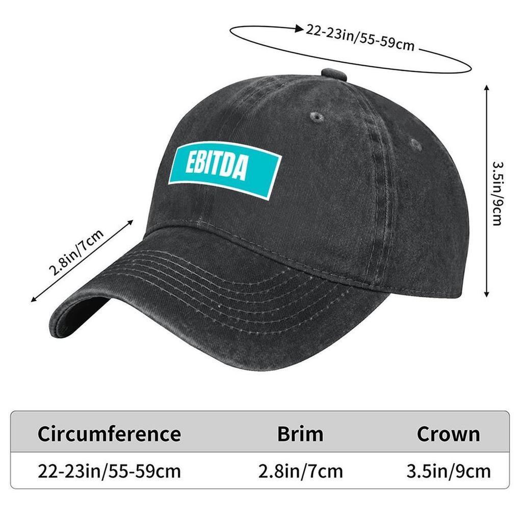 ebitda Baseball Cap Rugby Hat Man Luxury Fashion Beach birthday For Girls Mens