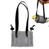 Breathable Parrot Walking Bag Anti Escape Adjustable Strap Portable Bird Carrier with Harness Anti-Fly Pet Carrier Bag
