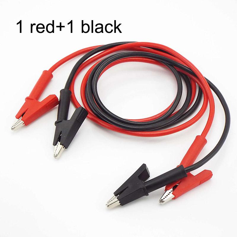 Agrafe aligator Cablu de testare electric Pince Crocodil DIY Jumper Sârmă Electric Roach Cordon Pedală pentru multimetru