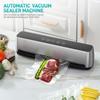 Portable Food Sealer Vacuum Machine with Free Bags - Automatic and Food Saver for Home Kitchen With Vacuum-sealed Suction Tube