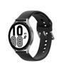 Solid Color Silicone Watch Band Strap for Samsung Galaxy Watch6 40mm 44mm/Watch6 Classic 43mm 47mm/Watch 5 40mm 44mm/5 Pro 45mm/Watch4 40mm 44mm