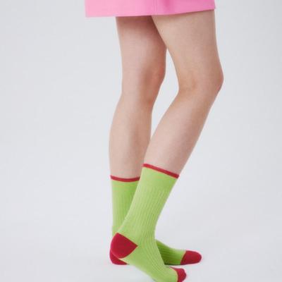 I Hate Monday [IHM250314] Vivid Socks Watermelon