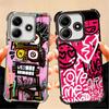 Graffiti Fashion Art Soft Phone Case For Xiaomi Poco X7 X8 Pro Max X6 X5 X3 F8 Ultra F7 M8 M7 M5S Redmi 15C 15A 15 14C 13C 12C 1
