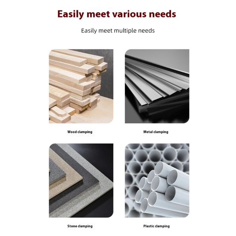 Strong Plastic Frame Clamps with Secure Locking Mechanism Small Spring Action Adjustable Clamps for Carpentry Tasks