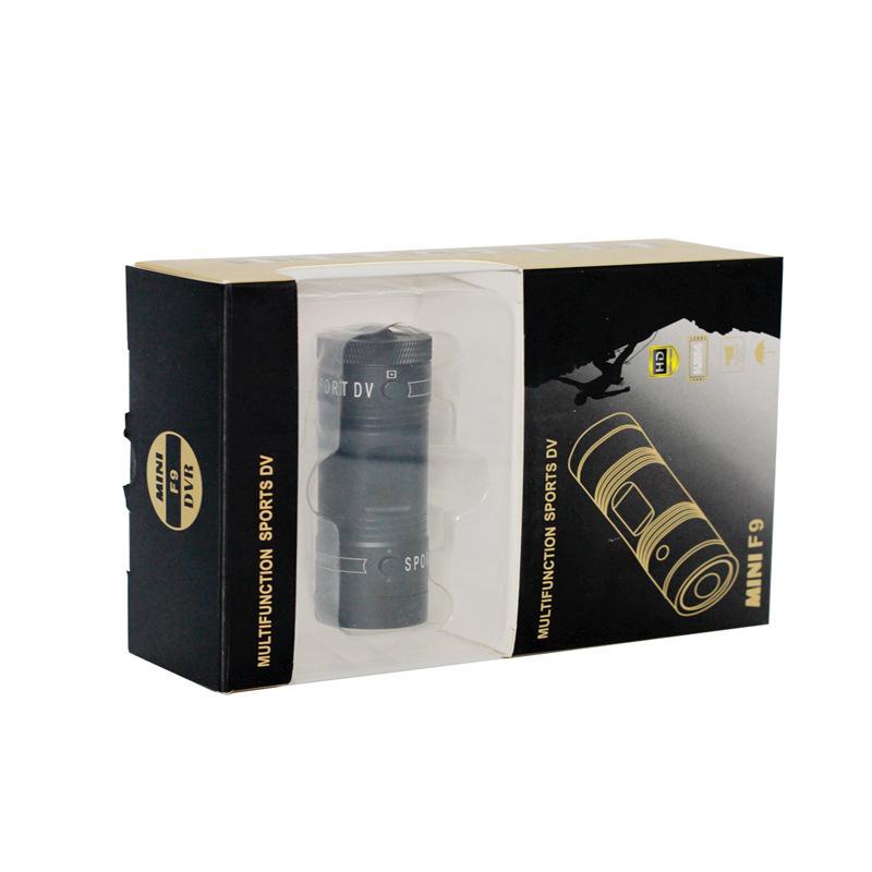 F9 HD Action Camera & Flashlight Helmet for Outdoor & Dash Use