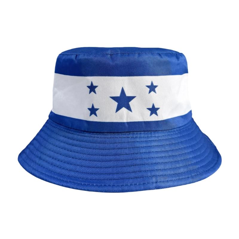 Unisex Sports Bucket Hat Packable Convertible Polyester Fisherman Cap For Football Fan And Outdoor Sports Activities