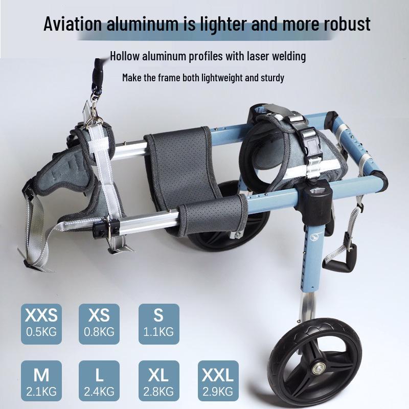 Dog Wheelchair and Pet Stroller for Hind Leg Support, Disability, Elderly Care, Mobility Aid – Urination and Defecation Unaffected