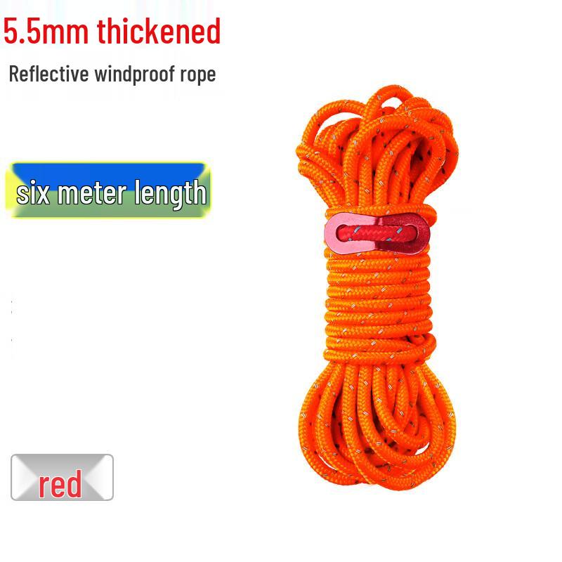 OEING Outdoor Reflective Tarp Rope
