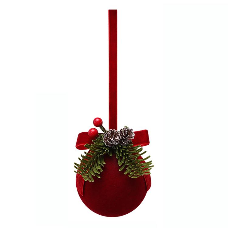 Christmas Flocking Decorations Window Hanging Accessories