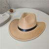 Daily Wear Cowboy Hat Retro Jazz Cap New Gentleman Hat  Autumn Winter