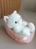 Cat Plush Toy With Pp Cotton Filling For Baby Gift And Car Seat Decor