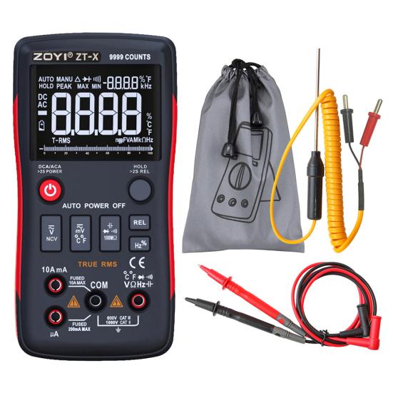 Professional Handheld Digital Multimeter DC AC Voltage Resistance Tester Meter
