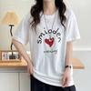 Navava Women HearT PrinTing ShorT Sleeve T shirT nT2656