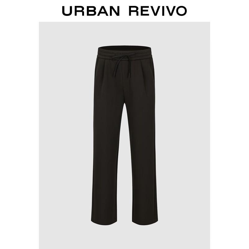 

UR Men s Casual Elastic Waist Wide-Leg Pants 34