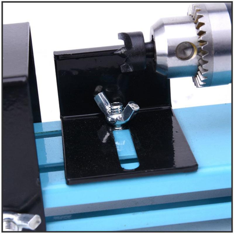 DC12-24V 150W Potani Lathe Beads Machine Woodworking DIY Lathe Standard Set Wood Lathe Standard